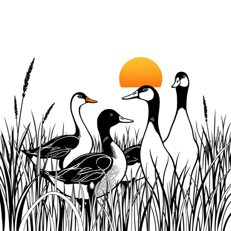 Dagje op de waard: eenden in nederlandse polder