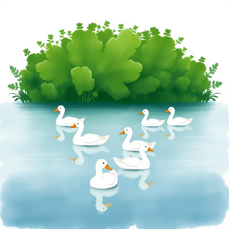 Witte vrienden op groen