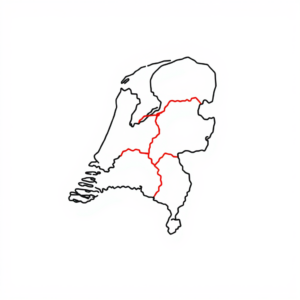 De fietsroutekaart van Nederland