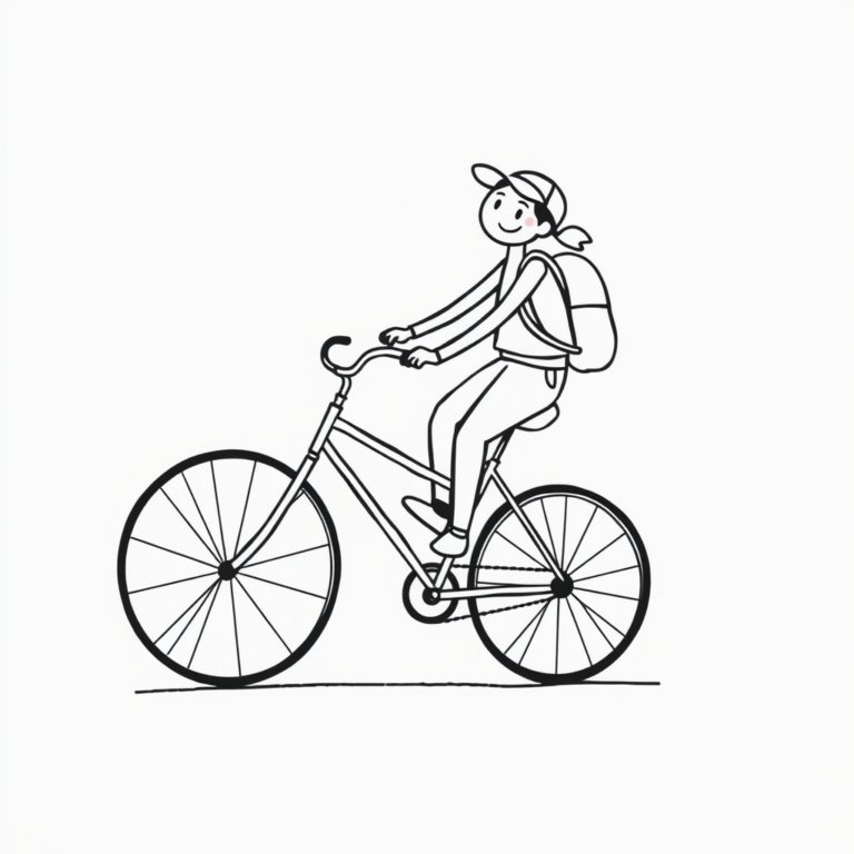Weg op de fiets!