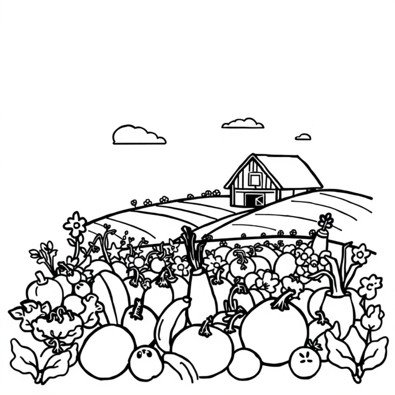De groente boerderij