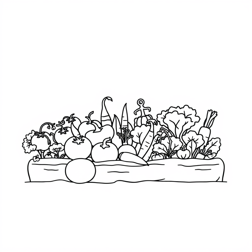 De Verleidelijke Tuin van Groenten