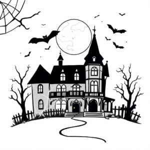 Schemerige Sfeer van Halloween