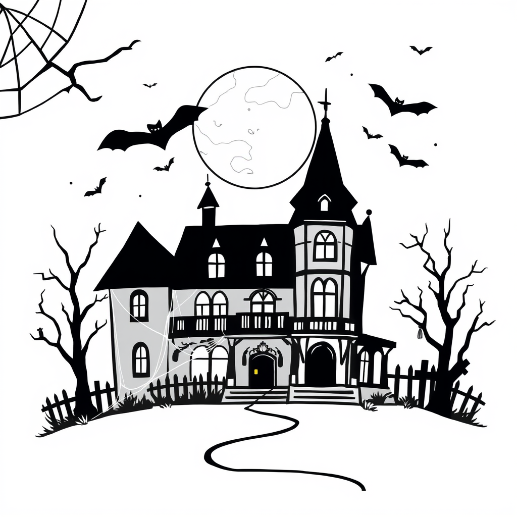 Schemerige Sfeer van Halloween