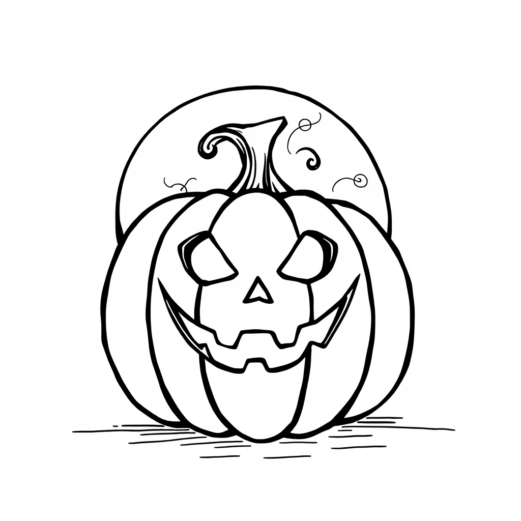 Schemerige Sfeer van Halloween