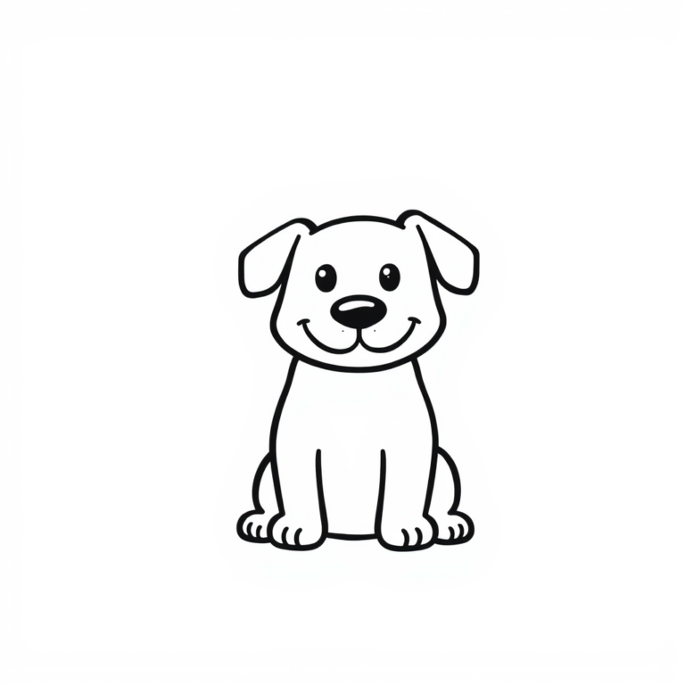 De vriendelijke hond