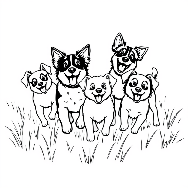 Honden in de zon
