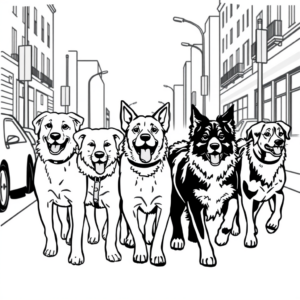 Honden in de Stad