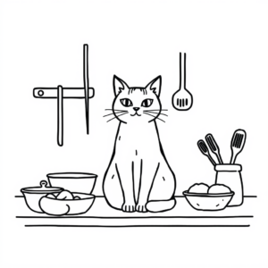 Katten in de Keuken