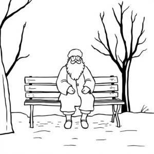 Sint Nicolaas in de Sneeuw