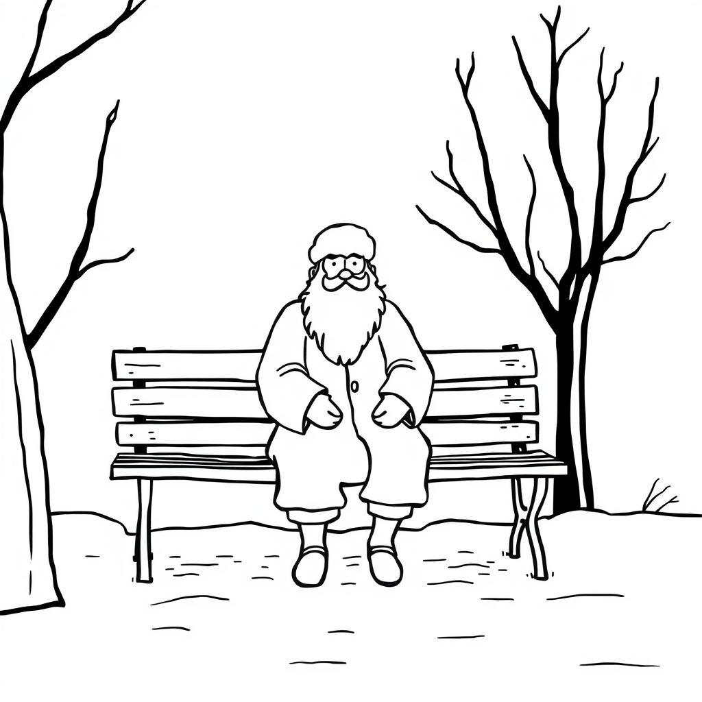 Sint Nicolaas in de Sneeuw