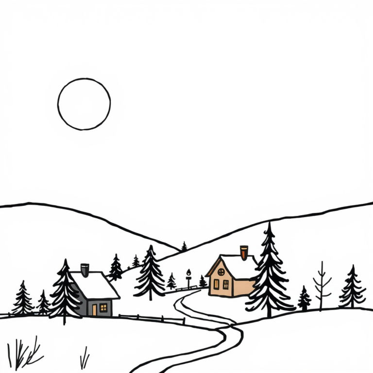 Sprookjesachtige kerstnacht