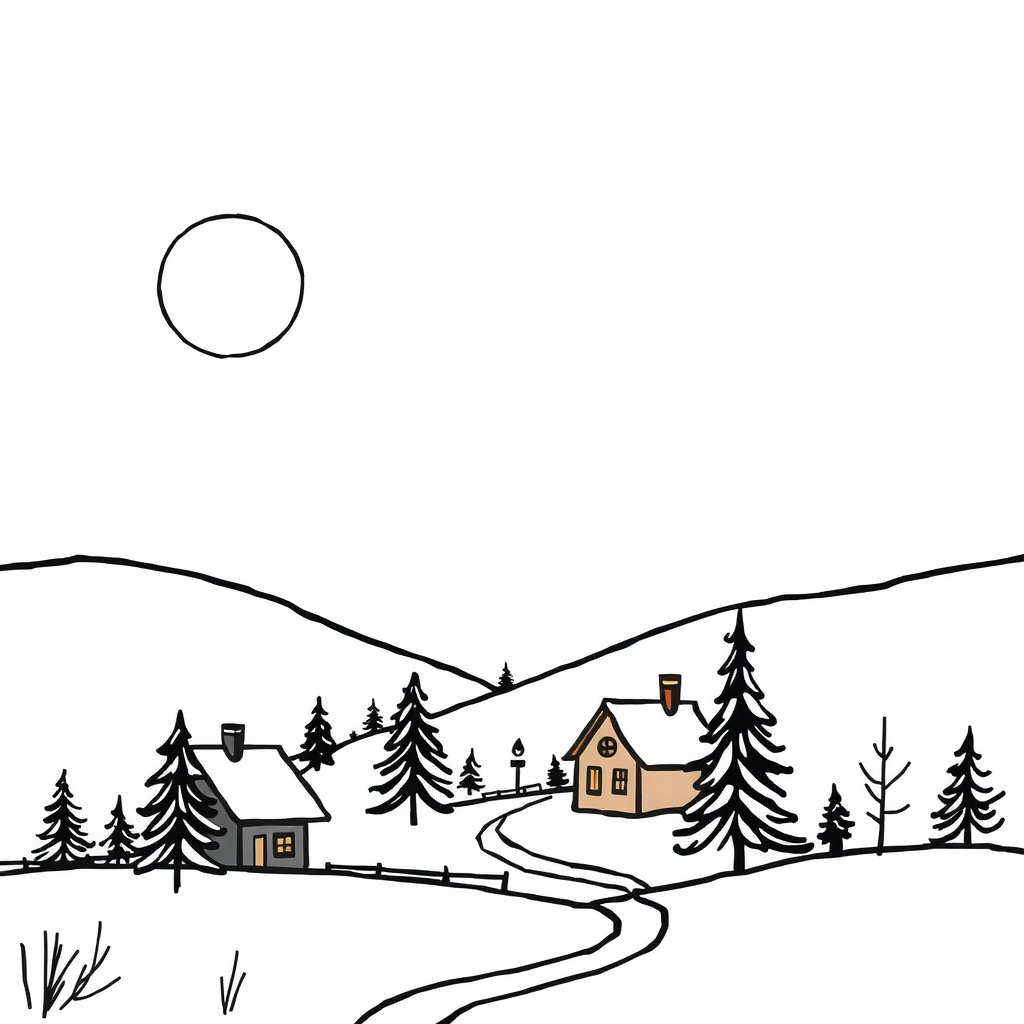 Sprookjesachtige Kerstnacht