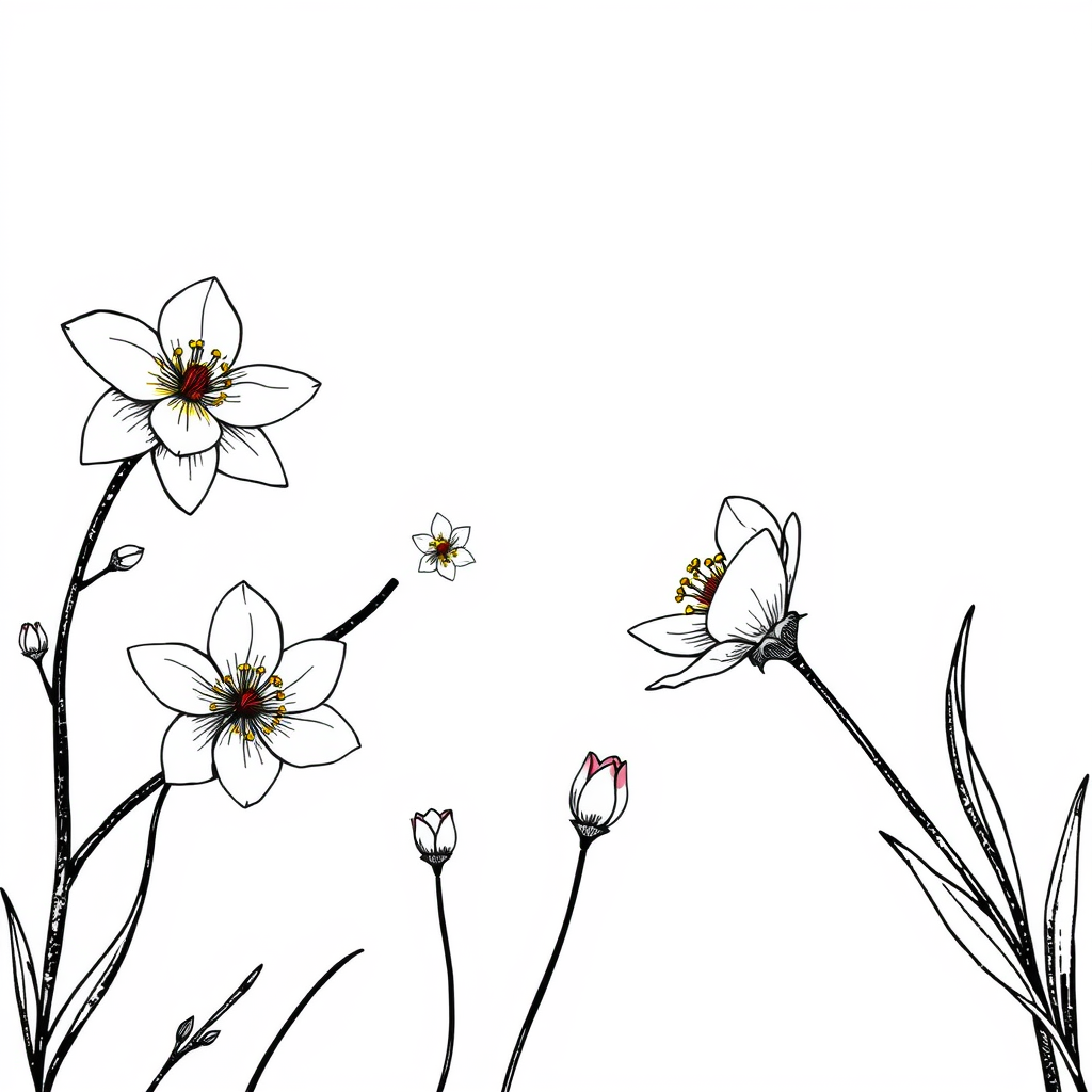 De Dansende Bloemen van de Lente