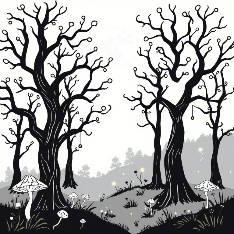 Het geheim de magische bomen