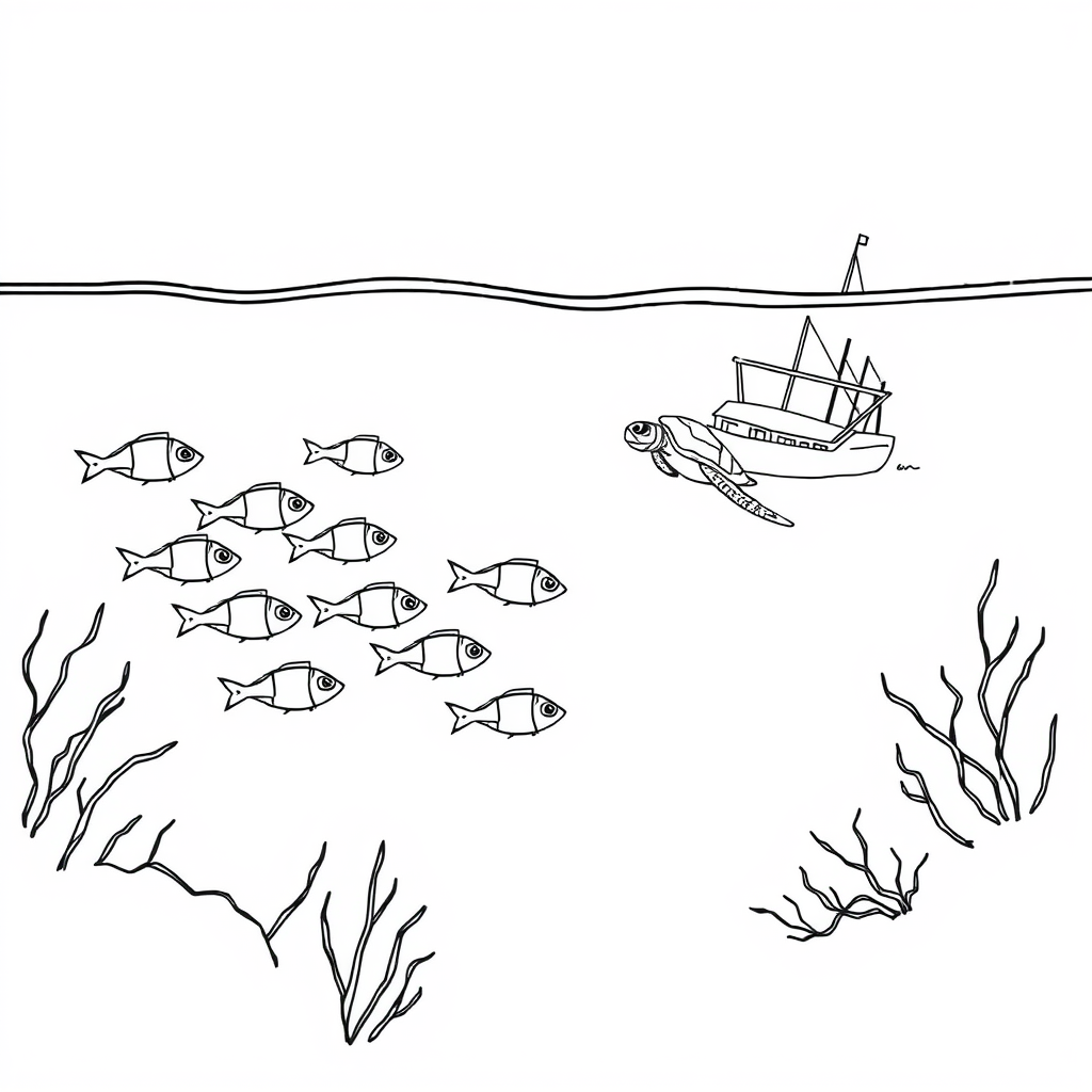 De verborgen wereld onder de zee