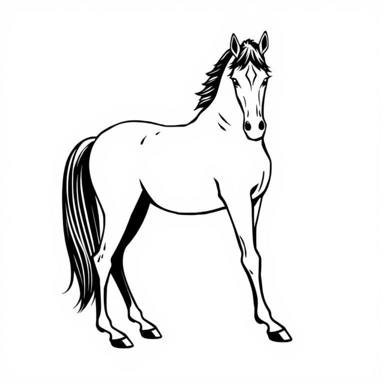 De elegantie het paard