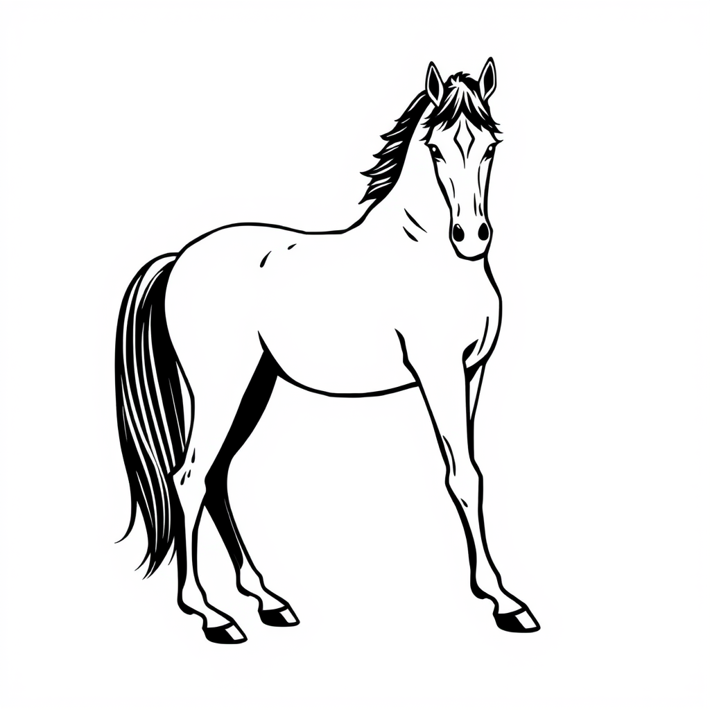 De Elegantie van het Paard