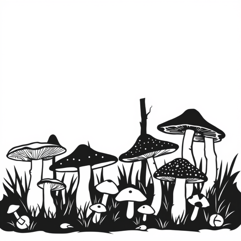 De verborgen wereld de paddestoelen
