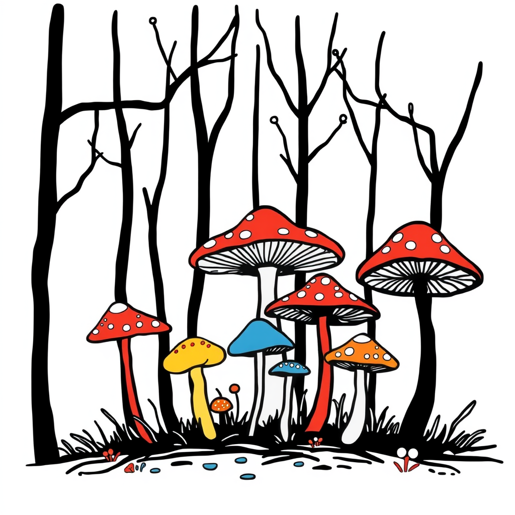 De Geheime Wereld van de Paddestoelen