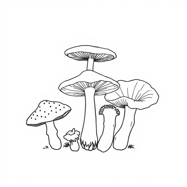 De magische wereld paddestoelen