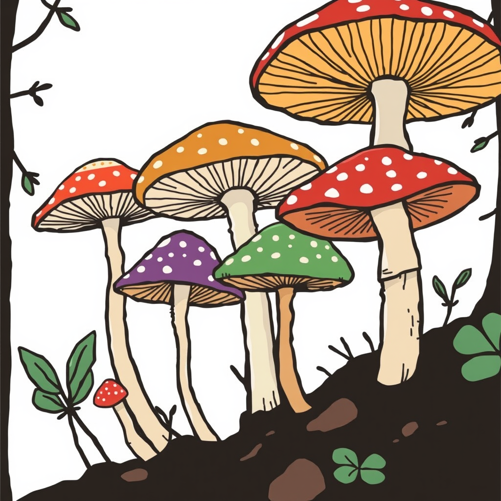 De Geheime Wereld van de Paddestoelen