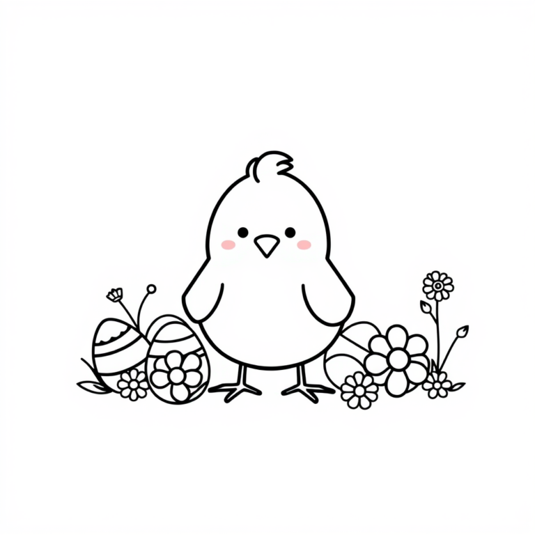 Vrolijke paasvogel