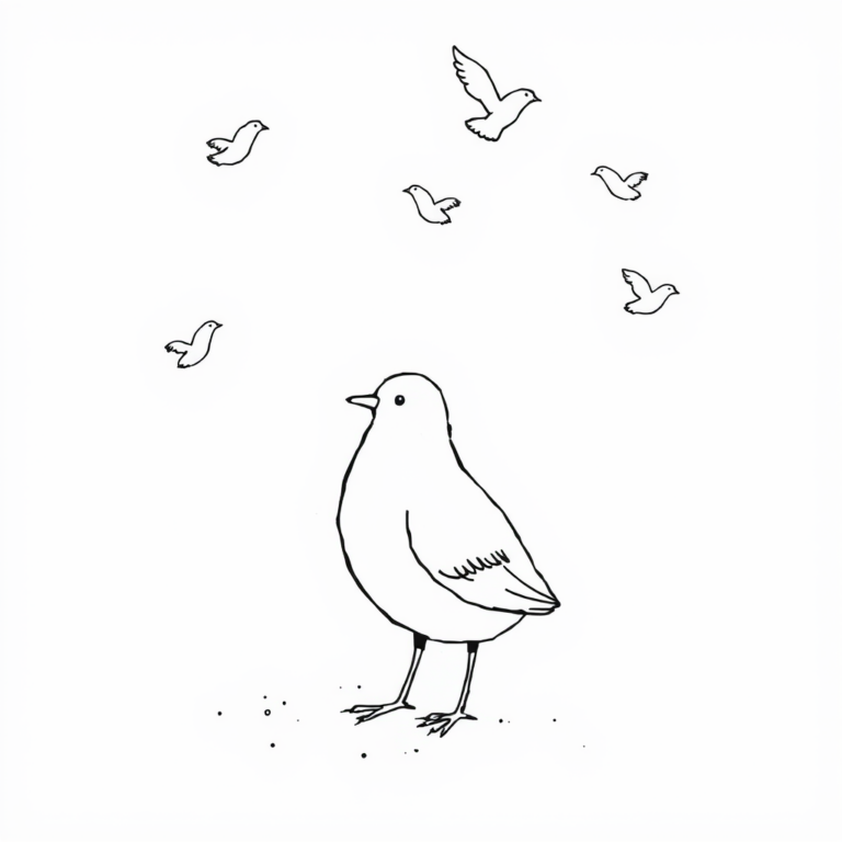 Hemel vol vogels