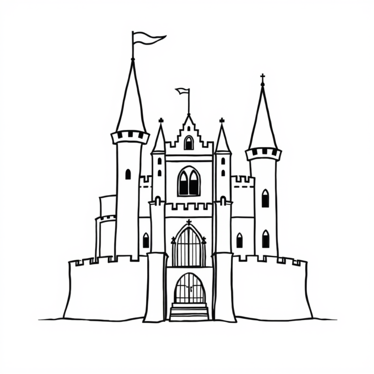 Het koninklijke kasteel