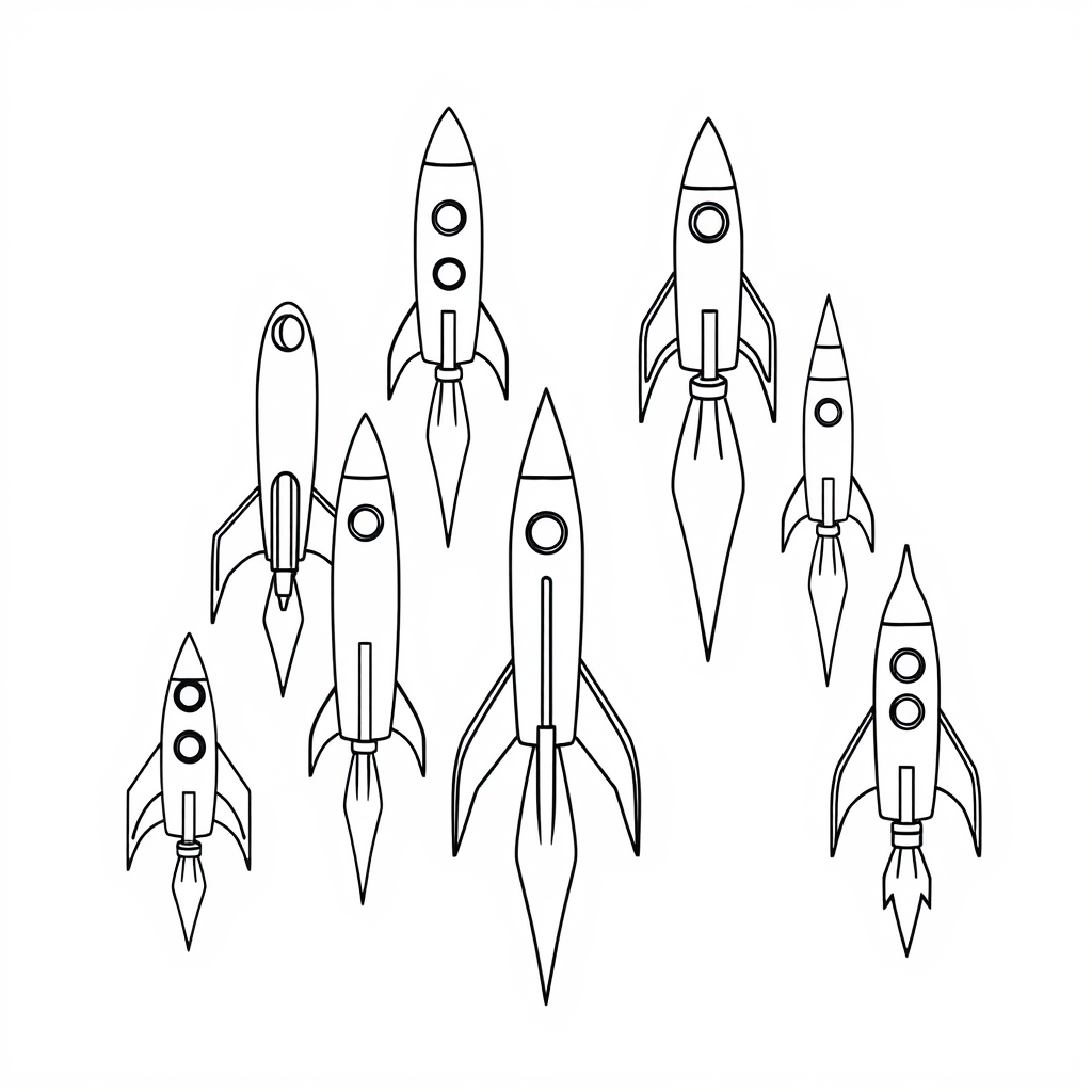 Raketten in de Ruimte