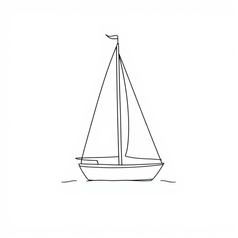 Reis door de zee