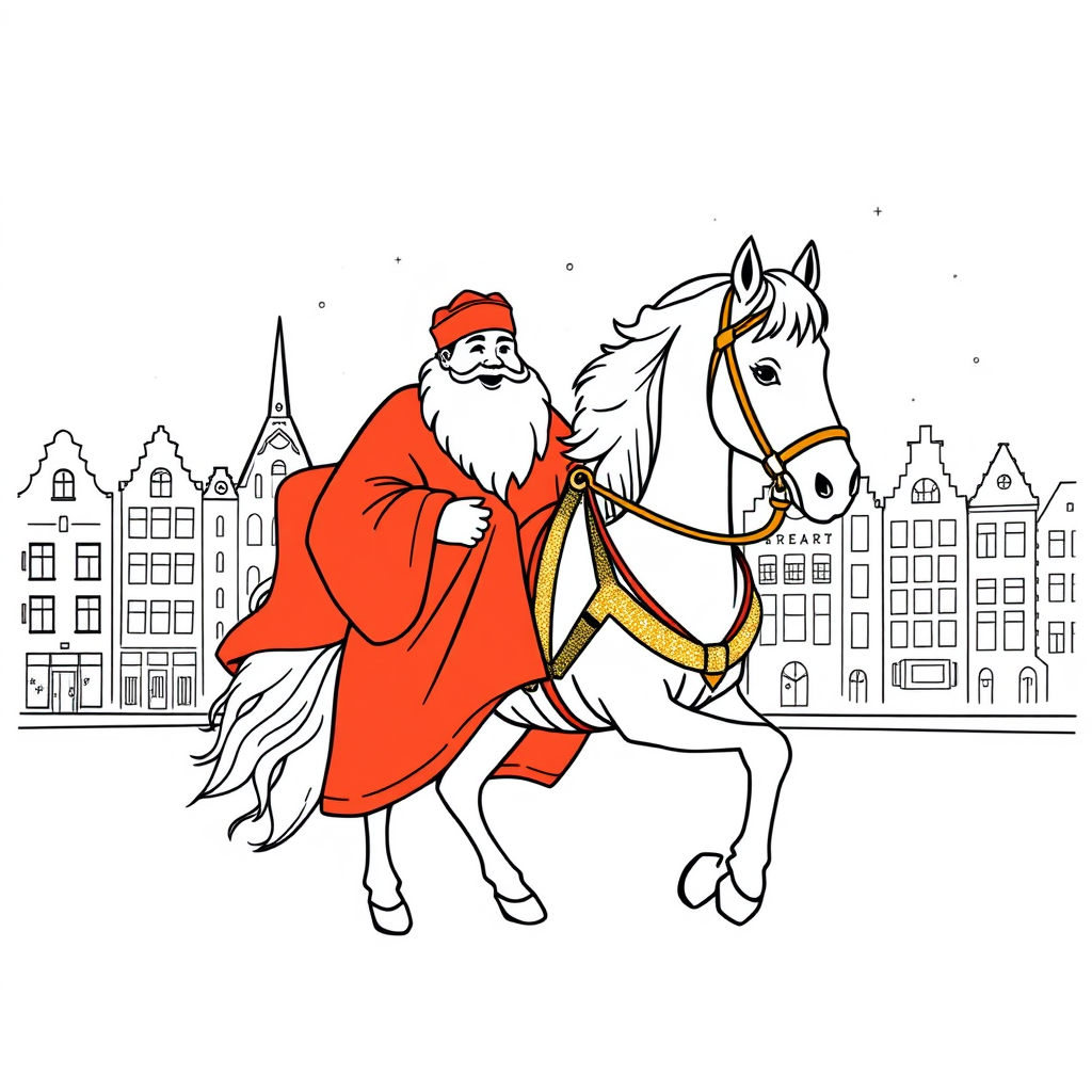 Sinterklaas arriveert in Amsterdam