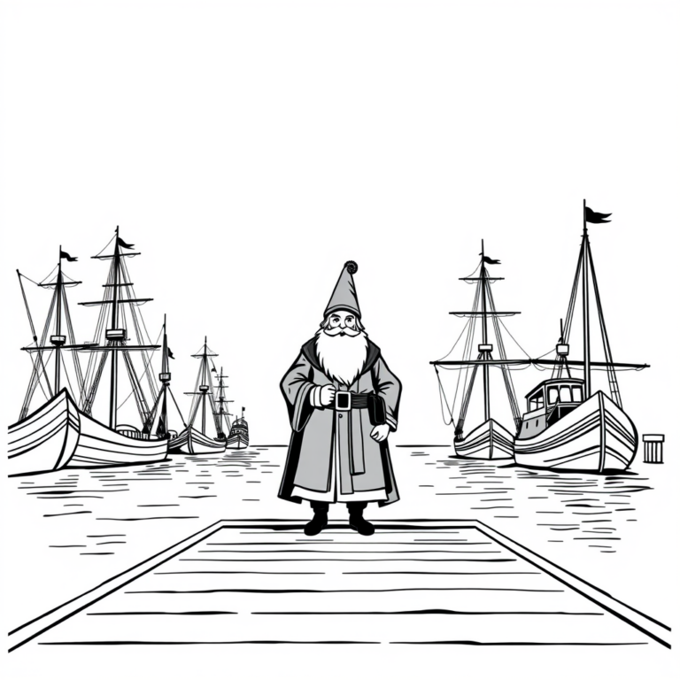 Sinterklaas aan de haven