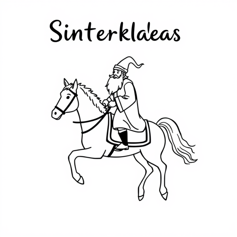 Sinterklaas en zijn pieten