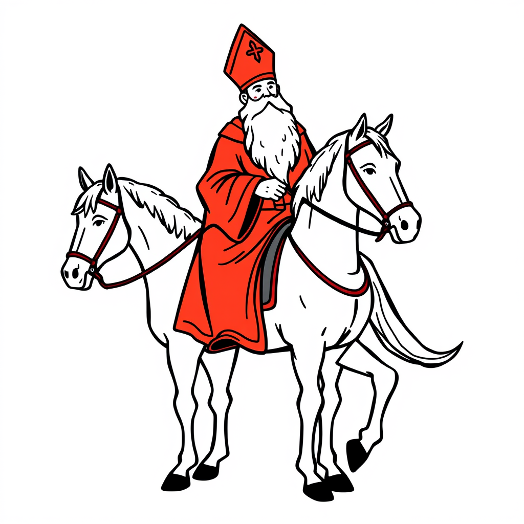 Sinterklaas en Zijn Paarden