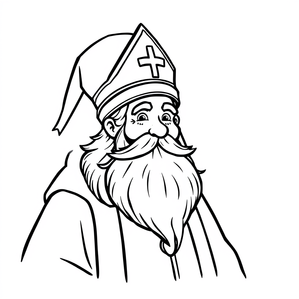 Sinterklaas in de nacht