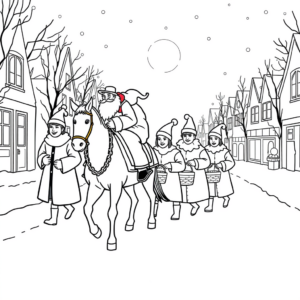 Sinterklaas en zijn Pieten