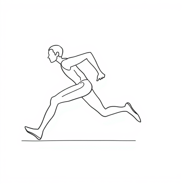 De gouden meester de atletiek