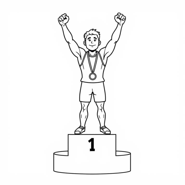 De gouden medalist