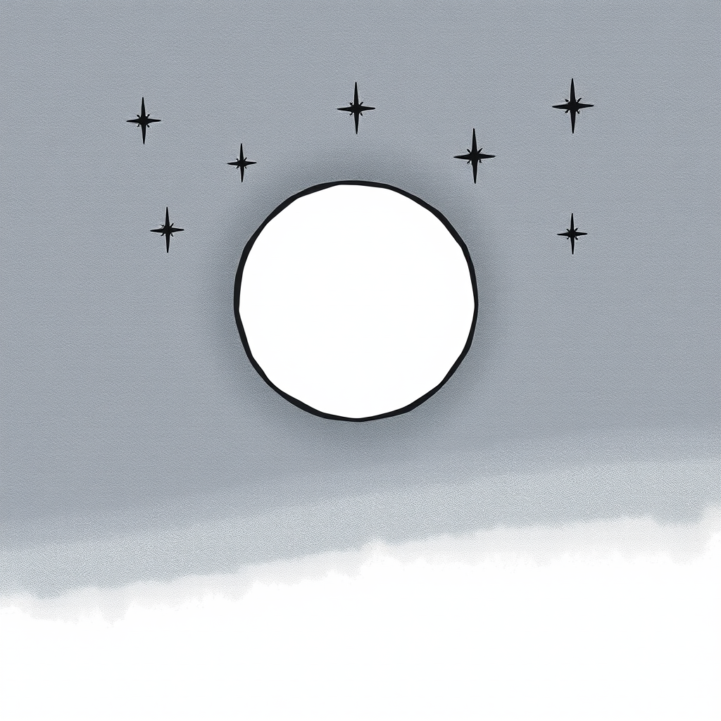 Een nachtelijk firmament