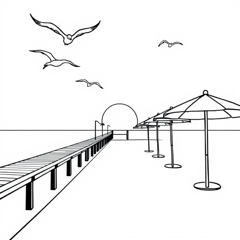 Zomerse sfeer op het strand