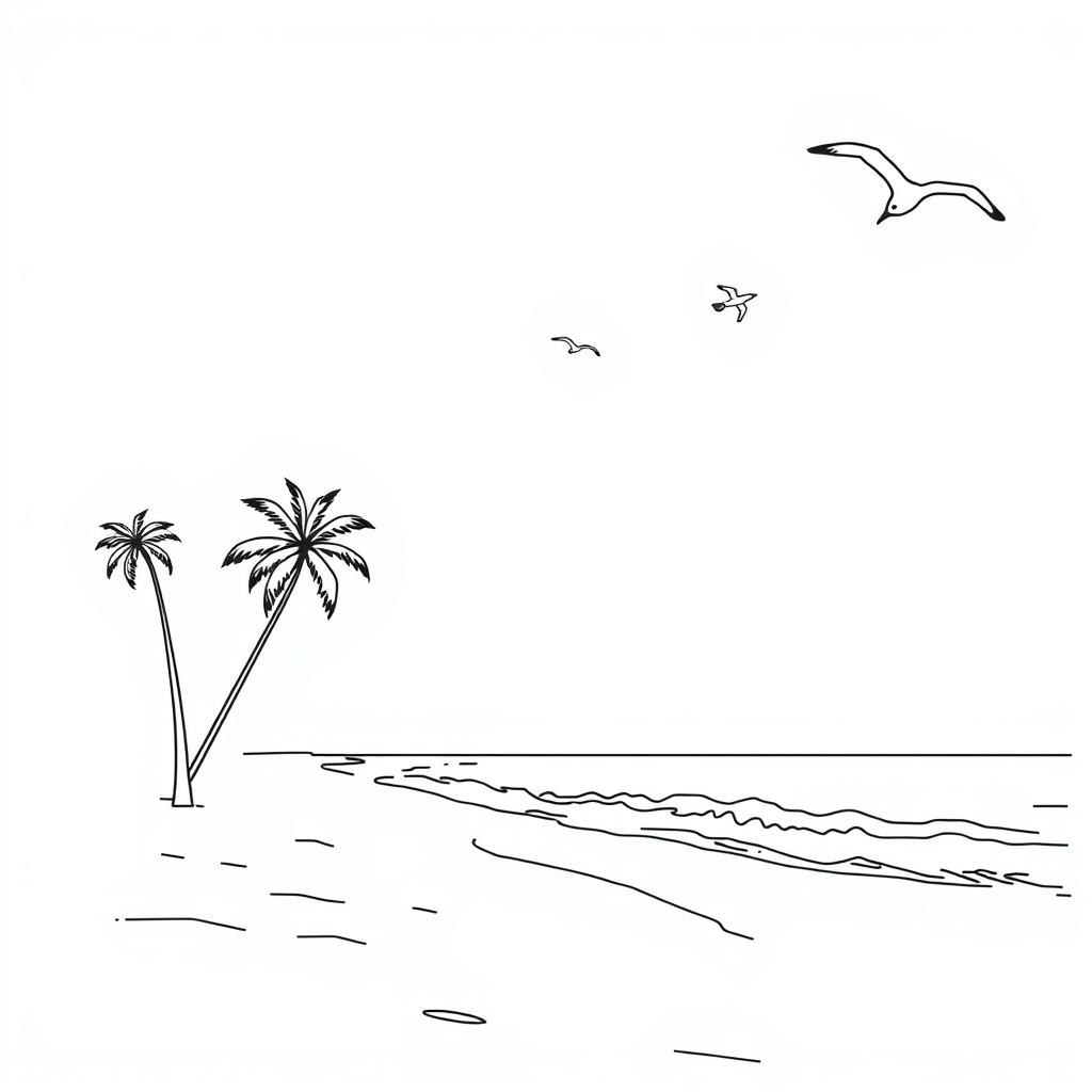 Zomerse Zee