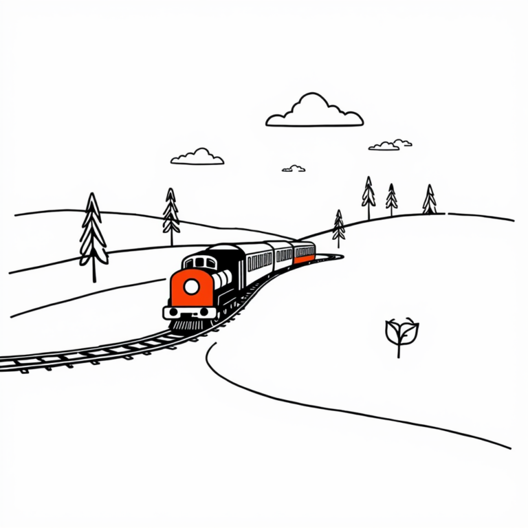Treinen door de nederlandse landschappen