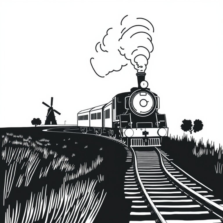 Treinreis door nederland