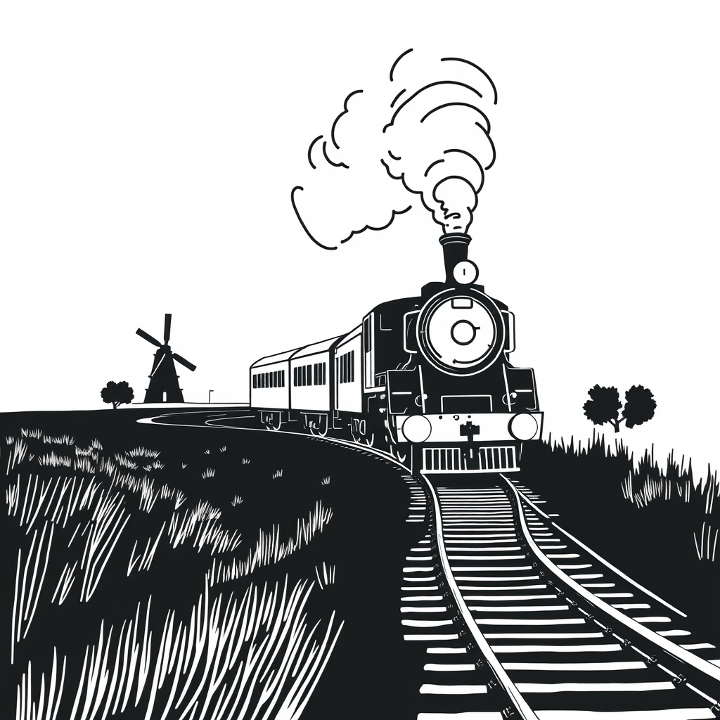 Treinreis door Nederland