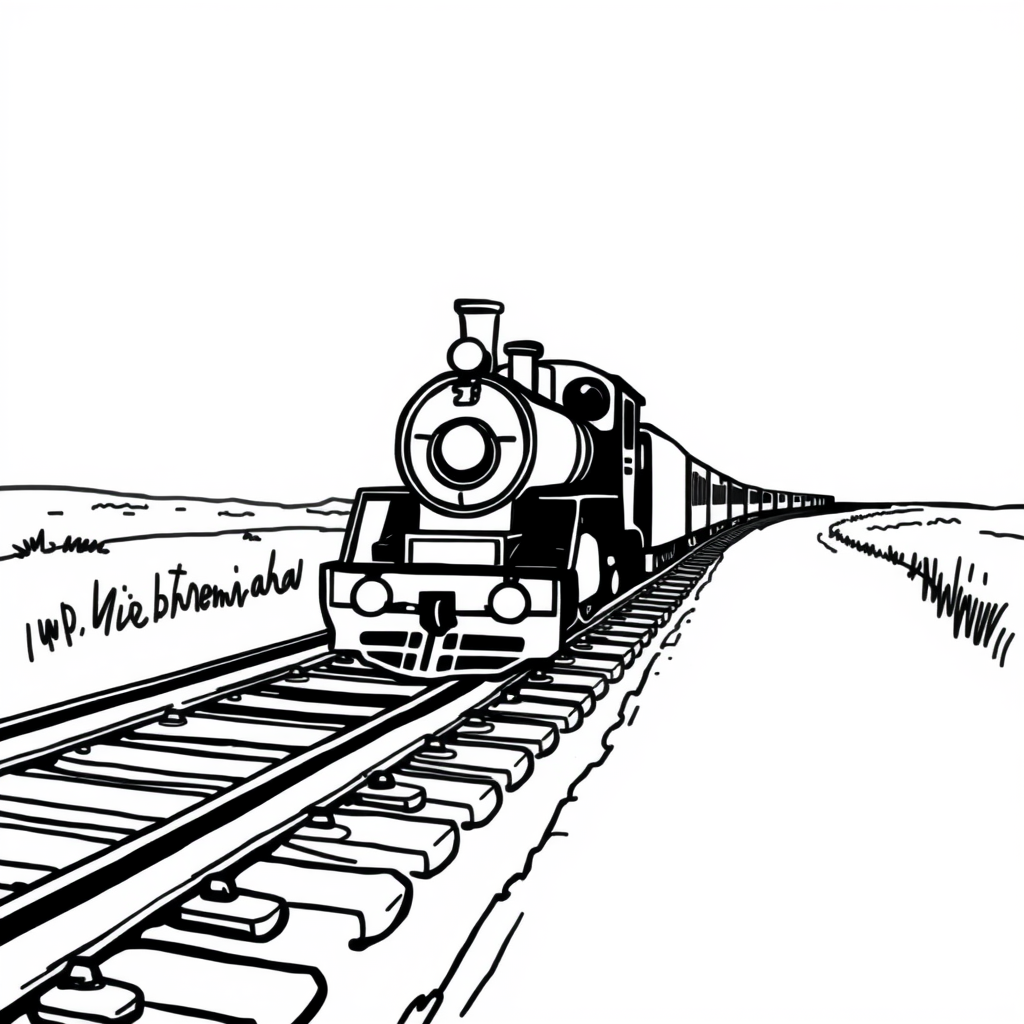 Treinen op het spoor