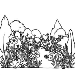 Bloemen in de Tuin