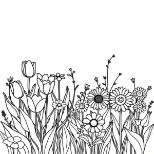 Bloemen in volle bloei