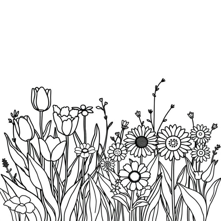 Bloemen in volle bloei
