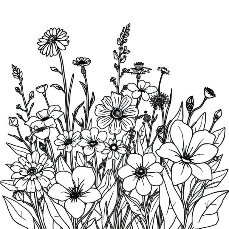 Bloeikens in de tuin
